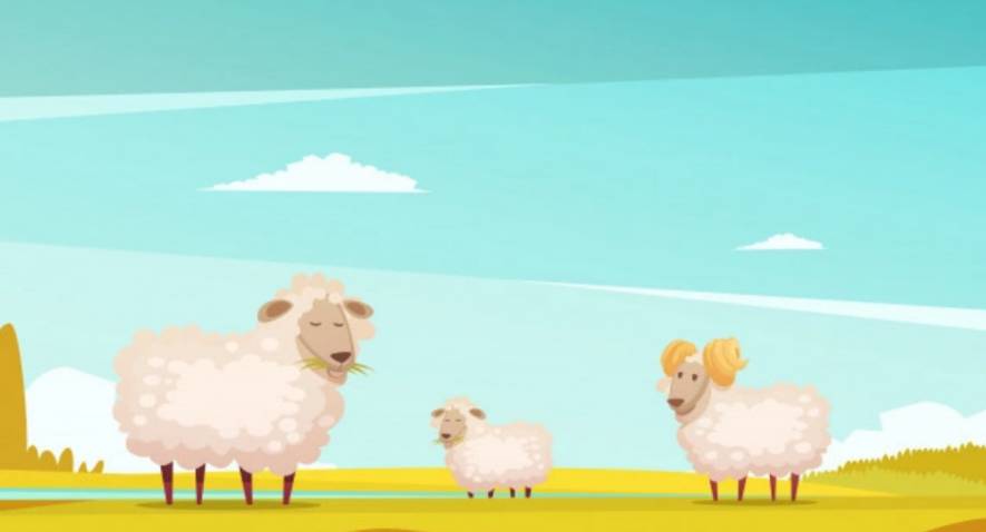 La comptine La ronde des moutons