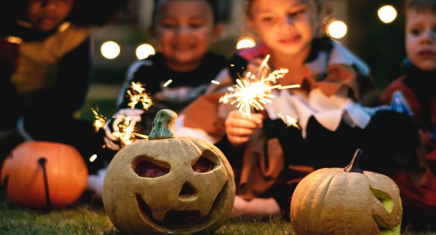 Le soir de l'halloween