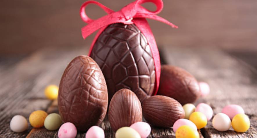 Les œufs au chocolat