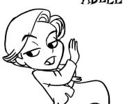 Coloriage et dessins gratuit Magnus personnage de Mortelle Ad&egrave;le à imprimer