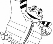 Coloriage Bizbi Adibou