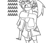 Coloriage Akatsuki dr&ocirc;le