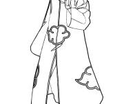 Coloriage et dessins gratuit Akatsuki en ligne à imprimer