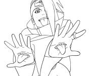 Coloriage Akatsuki gratuit