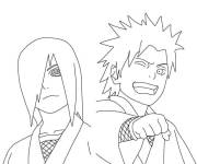 Coloriage et dessins gratuit Copains de Akatsuki à imprimer