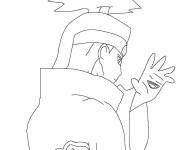 Coloriage Deidara au crayon