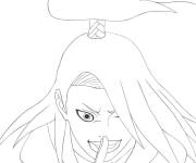 Coloriage et dessins gratuit Deidara silence à imprimer