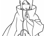 Coloriage Fille Akatsuki
