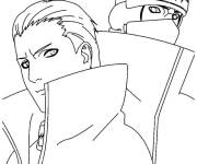 Coloriage Hidan et Kakuzu akatsuki