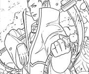 Coloriage Hidanen action