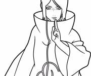 Coloriage Konan de Akatsuki