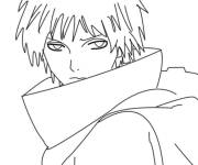 Coloriage Manga Sasori