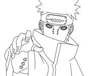 Coloriage Nagato de Akatsuki