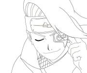 Coloriage et dessins gratuit Personnage puissant Akatsuki à imprimer