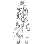 Coloriage Profil Akatsuki