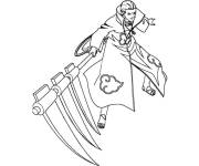 Coloriage Sc&egrave;ne de personnage Akatsuki