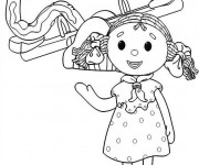 Coloriage et dessins gratuit Looby Lo entrain de jouer à imprimer