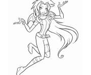Coloriage Ange Cabriria