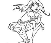 Coloriage Ange Cabriria en ligne