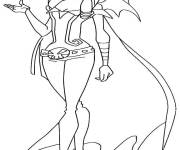 Coloriage Illustration de Cabriria Angels Friends