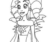 Coloriage Urie ange de Angels Friends