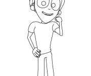 Coloriage Arthur de Angelo la debrouille