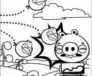 Coloriage Angry Birds epic