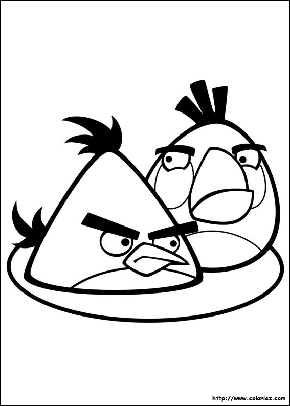 Coloriage et dessins gratuits Angry Birds Jouet à imprimer