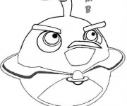Coloriage et dessins gratuit Bomb de Angry Birds à imprimer