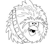 Coloriage Chewbacca Angry Birds