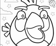 Coloriage Matilda Angry Birds en ligne