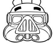 Coloriage Storm trooper angry birds Star wars