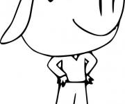 Coloriage Ramono d'Ariol