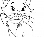 Coloriage La mignone Marie