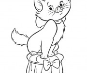 Coloriage Marie Aristochats