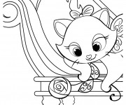 Coloriage Marie Aristochats dessin