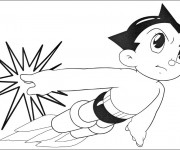Coloriage et dessins gratuit Astro boy à imprimer