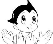 Coloriage Astro Boy facile