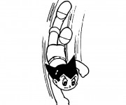 Coloriage Astro boy facile