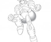 Coloriage et dessins gratuit Astro boy robot à imprimer