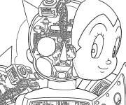 Coloriage Le robot Astro boy