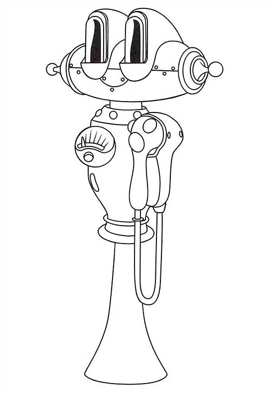 Coloriage et dessins gratuits Robot Buddy Astro boy à imprimer