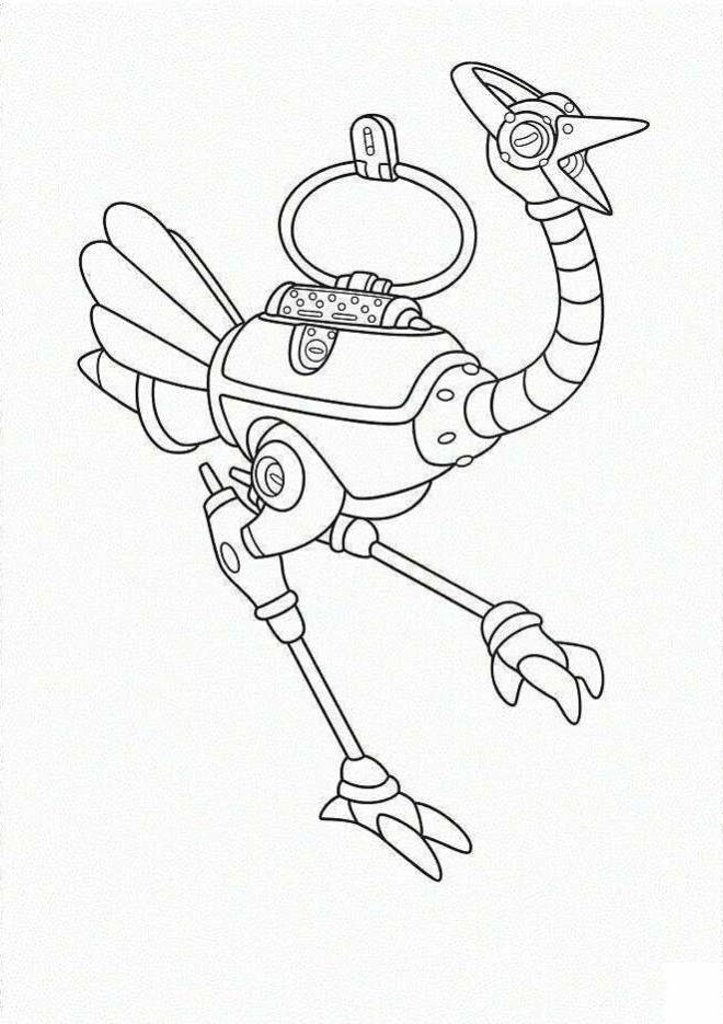 Coloriage et dessins gratuits Robot Momo d'Astro Boy à imprimer