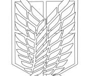 Coloriage Ailes de la libert&eacute;