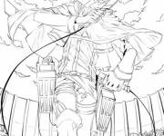 Coloriage Armin Manga