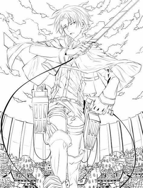 Coloriage et dessins gratuits Armin Manga à imprimer