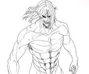 Coloriage Manga Titan 