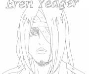 Coloriage et dessins gratuit Titan Eren  à imprimer