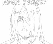 Coloriage Titan Eren 