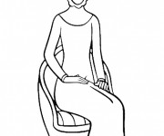 Coloriage Babar: Christelle